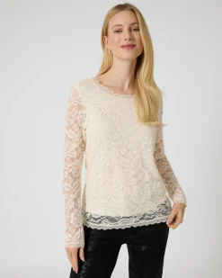 Shirt mit Spitze