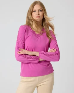 Shirt mit Spitze