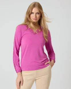 Shirt mit Spitze