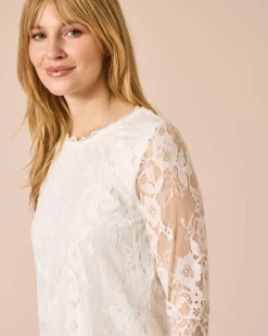 Shirt mit Spitze