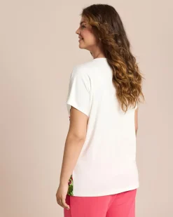 Shirt mit tropischem Print