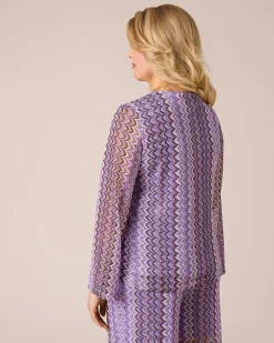 Shirt mit Zickzackmuster
