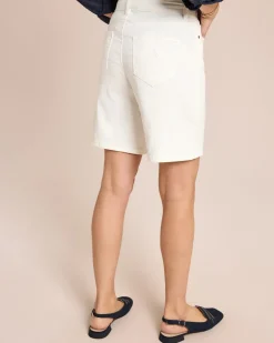 Shorts aus Baumwoll-Twill