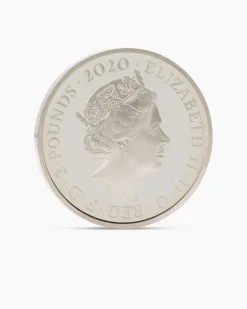 Silbermünze Elton John 2020
