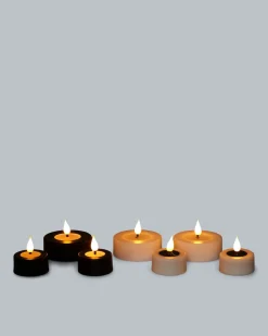 Silikon LED-Teelichter, 7tlg.