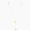 Slider-Collier mit MK-Perlen 12 & 12 x 15 mm
