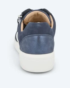 Sneaker in Bicolor-Optik