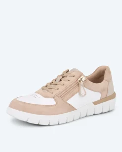 Sneaker in Bicolor-Optik
