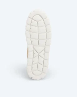 Sneaker mit Fellimitat