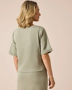 Soft Sweat Boxy Shirt