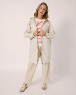 Sommerparka mit Kapuze