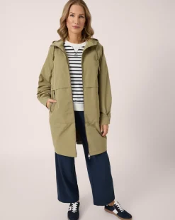 Sommerparka mit Kapuze