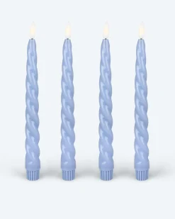 Stabkerzen Glossy, 4tlg.