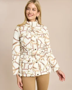 Steppjacke bedruckt modischer Druck