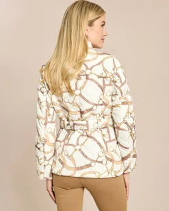 Steppjacke bedruckt modischer Druck