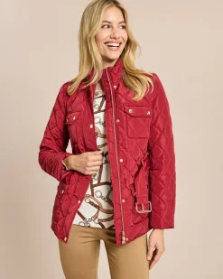 Steppjacke bedruckt modischer Druck
