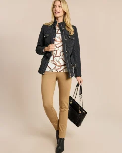 Steppjacke bedruckt modischer Druck