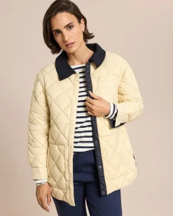 Steppjacke mit abnehmbaren Ärmeln