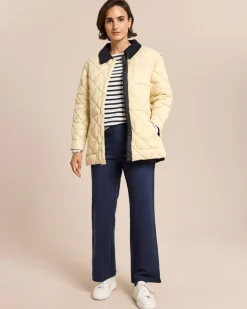 Steppjacke mit abnehmbaren Ärmeln