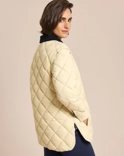Steppjacke mit abnehmbaren Ärmeln
