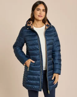 Steppjacke mit Fake Down Füllung
