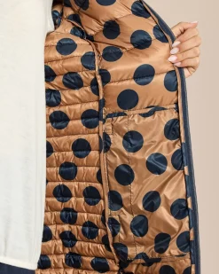 Steppjacke mit Fake Down Füllung