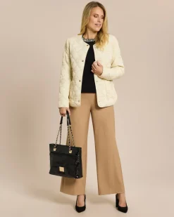 Steppjacke mit Lurex