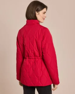 Steppjacke mit Tunnelzug