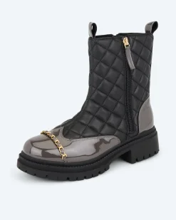 Stiefel mit Steppung