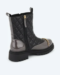 Stiefel mit Steppung