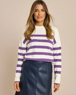 Streifen Pullover