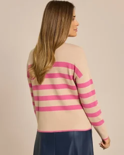 Streifen Pullover