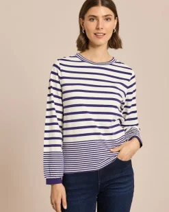 Streifen Shirt Langarm