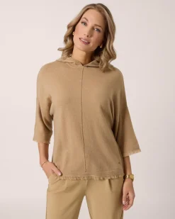 Strick-Hoodie Kaschmirblend