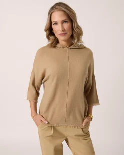 Strick-Hoodie Kaschmirblend
