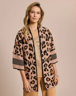 Strickjacke mit Leo