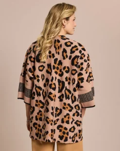 Strickjacke mit Leo