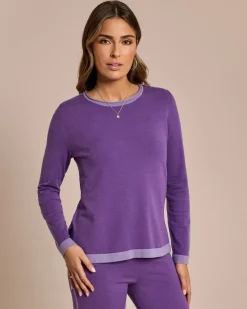 Strickpullover mit Farbdetail