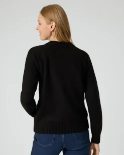 Strickpullover mit Intarsia