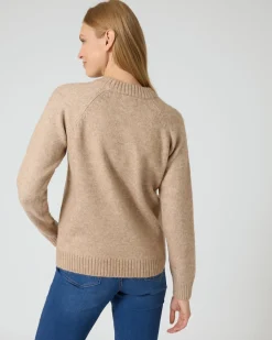 Strickpullover mit Intarsia