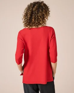 Strickshirt mit Struktur