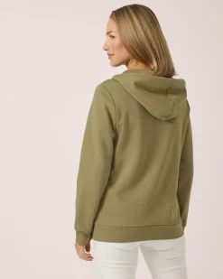 Sweat Hoodie mit Logo-Stickerei
