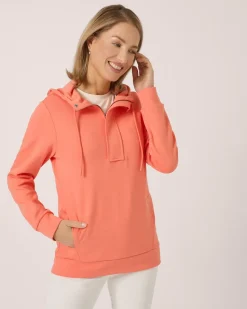 Sweat Hoodie mit Logo-Stickerei