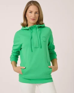 Sweat Hoodie mit Logo-Stickerei