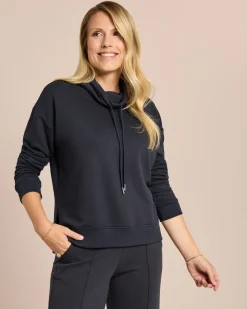 Sweatpullover mit Schlitzen