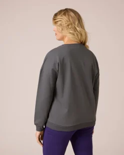 Sweatshirt mit Brustprint
