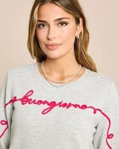 Sweatshirt mit 