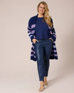 Sweatshirt mit Kontraststreifen