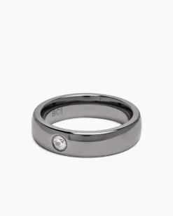 Tantal-Ring mit Zirkon