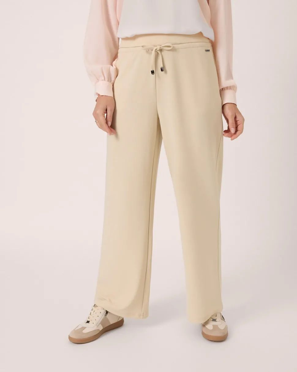 "Techno-Stretch"-Hose mit Bindedetail